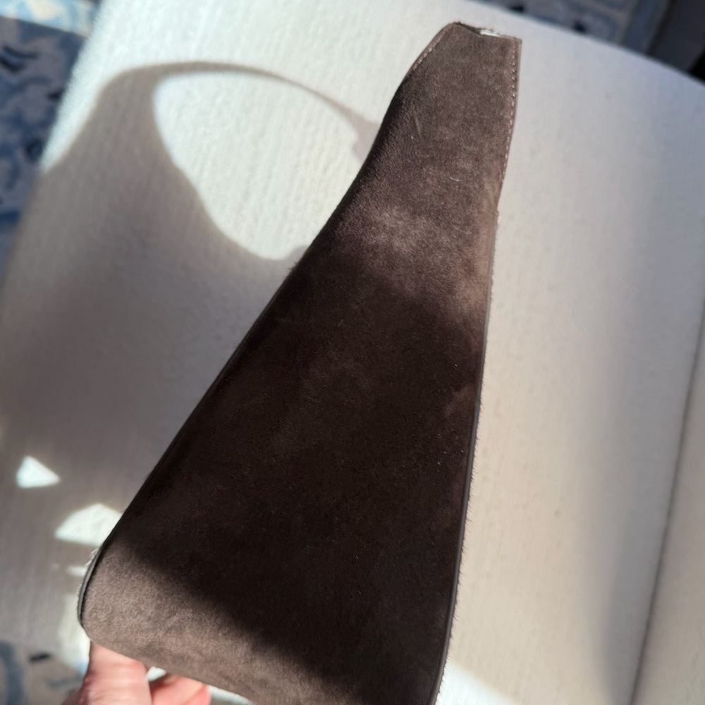 Tory Burch Brown and Cream Cowhide Hobo Bag - Picture 5 of 7